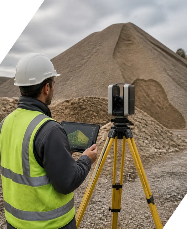 Лазерное 3D сканирование насыпей в Черняховске от 15720 р. | ЭкспертизаРоссия